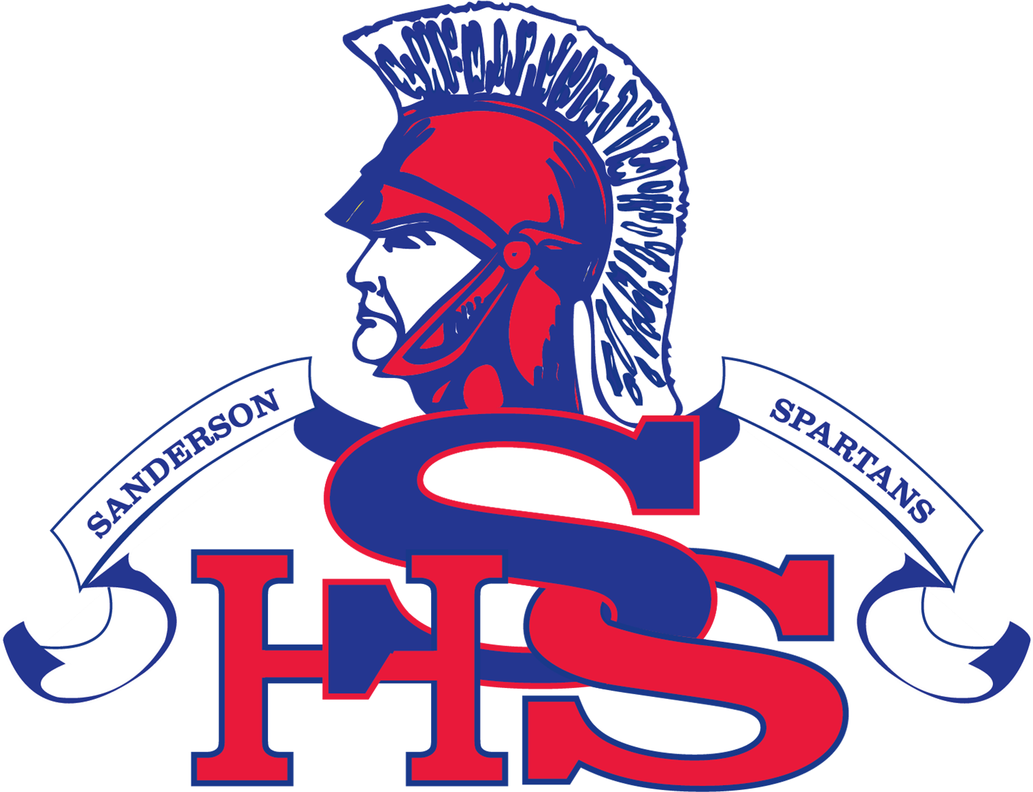 Sanderson High School Spartan Logo 